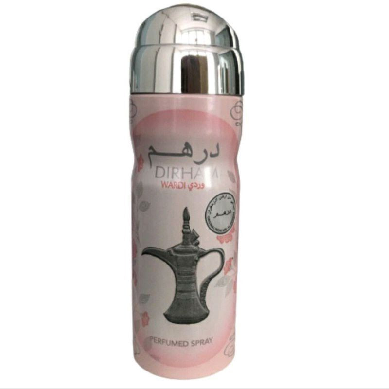 Dirham wardi 200 ml deodorant body spray halal dubai