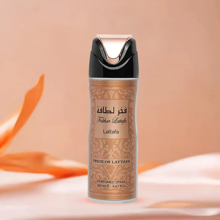 Fakhar Pride Of Lattafa Deodorant Long Lasting Body Spray Unisex 200ml