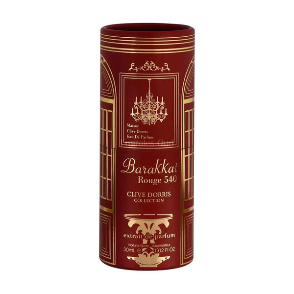Barakkat Rouge 30ml Eau de Parfum for unisex | Clive Dorris Collection arabian