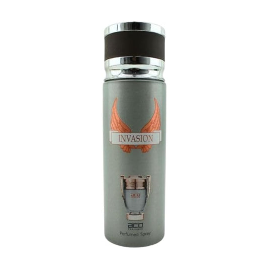 Invasion Perfumed Spray 200ml Body Spray by ACO Perfumes