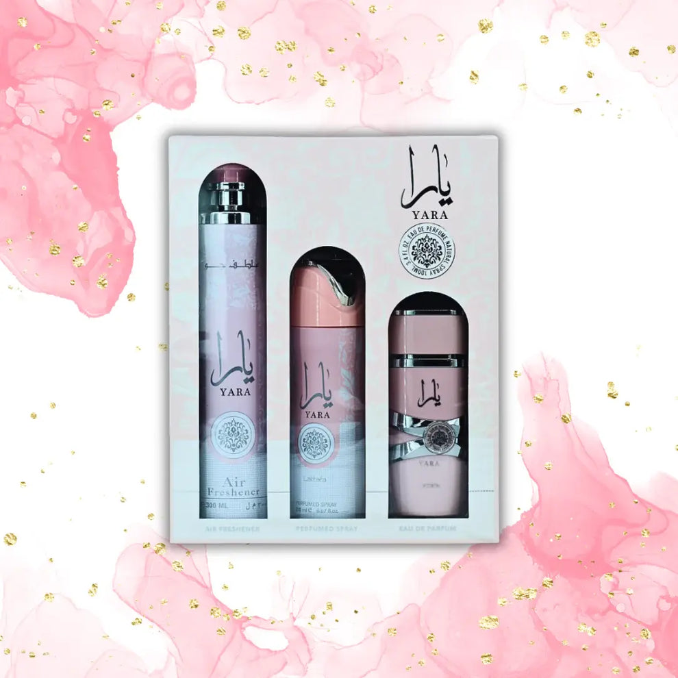 Yara 3 Piece Gift Set Collection by Lattafa