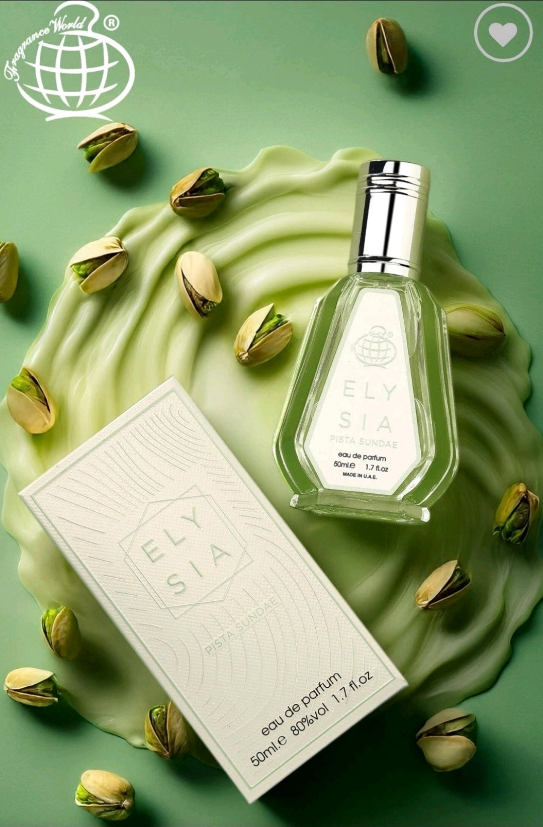 ELYSIA Pista Sundae 50ml EDP perfume by Fragrance World