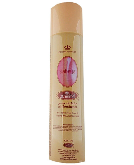 Sabaya Al Rehab Air Freshener Exotic Sweet Delicate Fragrance Spray 300ml
