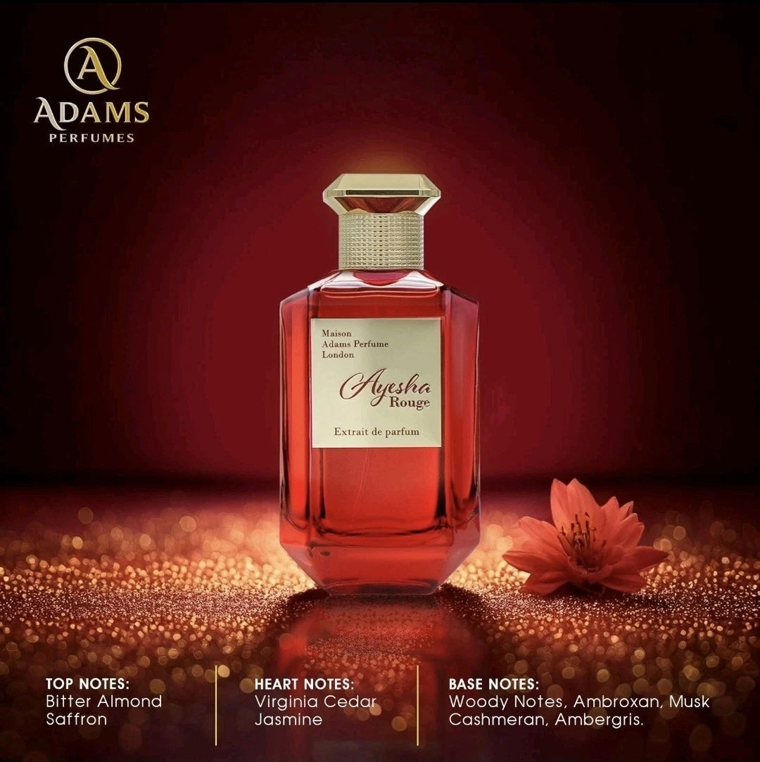 Ayesha Rouge 100ml by Adams Perfumes