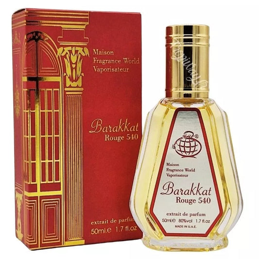 Barakkat rouge 540 extrait Arabian perfume 50ml