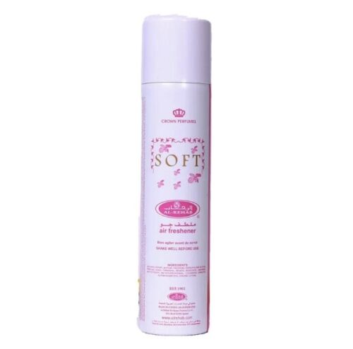 SOFT Al Rehab Dry Air Freshener Arabian spray for Home / Car 300ml