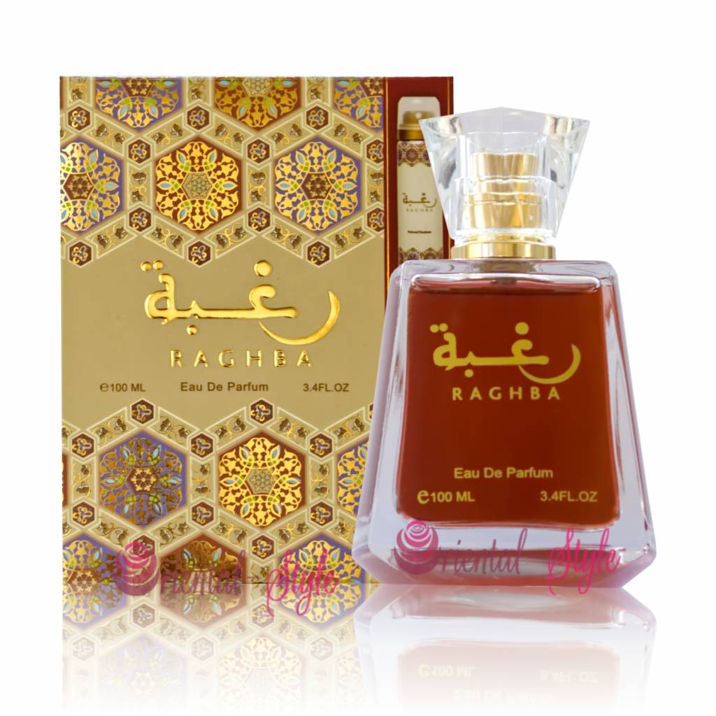 Raghba Eau de Parfum 100ml by Lattafa Perfume