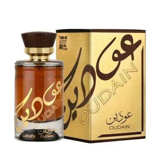 OUDAIN 100ml EDP by Lattafa-vibrant fragrance- rich & deep Arabian Oud
